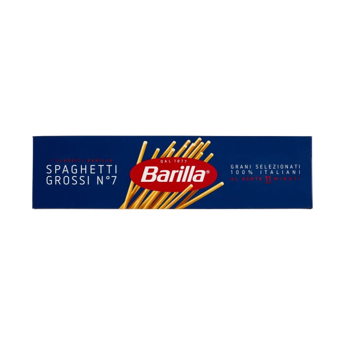 Barilla Pasta Spaghetti Grossi n.7 100% Grano Italiano 500g